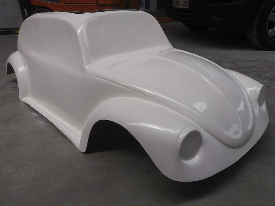 afbeelding van een polyester kap,kever,kfer, cox, beetle, peddle bodies, peddlebodie, peddlecar,peddle minicars,totrod, tot rod, gocart body, panelbus, pedal car, gocart, bus voor gocart, combi, replica, panelbus, go cart, custom, car, toy box, pickup, pick-up, totrods