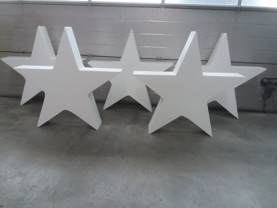 image of star in styrofoam, star, stars, Christmas star, Christmas stars, large Christmas star, XL Christmas star, XXL star, 5 stars, 3 stars, 4 stars, star in polystyrene, star in polystyrene, star in polystyrene, star in EPS, star in tempex, styrofoam cutting, styrofoam shapes, styrofoam object, contour cutting, styrofoam sculpting , setprop, filmprop, film attribute, prop, prop in styrofoam, stage prop, television prop, television plug, blowup, styrofoam blow up, blow up in decoration, styrofoam decoration, eyecacther, stage props, props, set construction, decoration, blow up for photo shoot