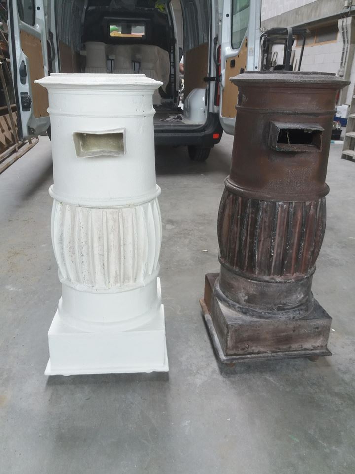 afbeelding van replica fonte stove, replica stove, set prop, movie prop, set decoration, actionprop, movieprop, filmprop, props, blowups, blow-ups, eyecacther,thematisation, theatralisation, theming, actionprops, themingcompany,filmprops, setprops, movieprops, decoration in fiberglass