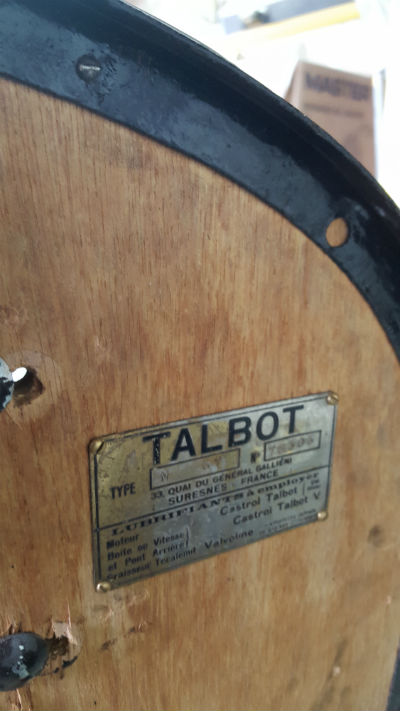 afbeelding van talbot, reproductie talbot, onderdelen talbot, reproductie oldtimer, boattail 