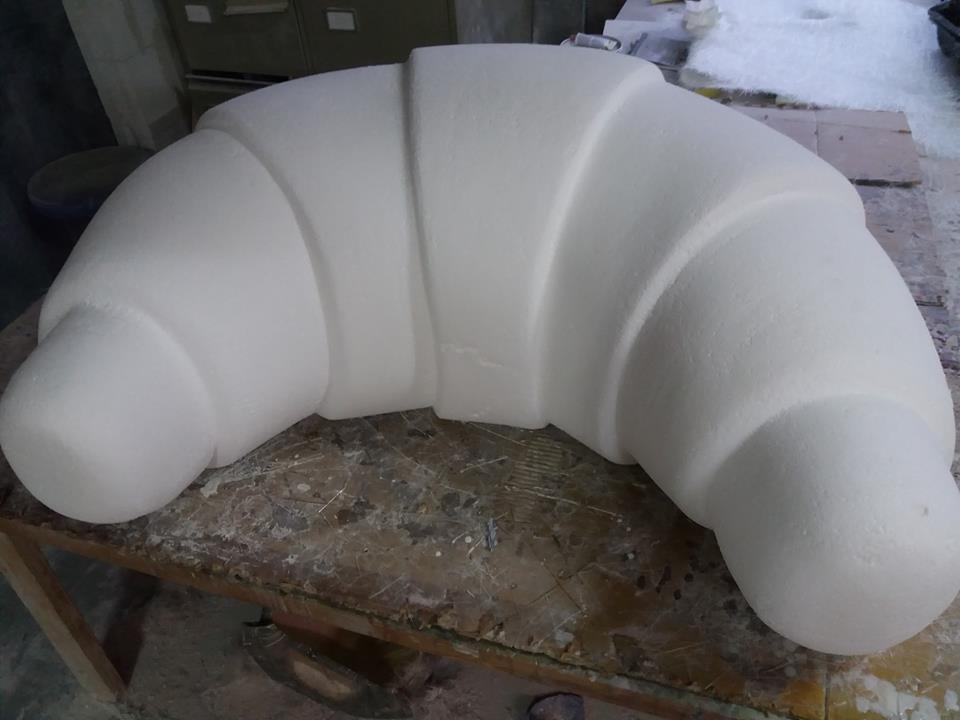 image of EPS pumping,EPS scrapbooking, styrofoam sculptering, polystyrene scrambling, styrofoam cutting, croisant in styrofoam, large croissant, 3D croissant, croissant infiberglass, XL croissant, styrofoam shape, Styrofoam sculpting, Styropor sculpting, Styrofoam cutting, Styrofoam croisant, Large croissant, Werbegegenstand,3D croissant,objet publicitaire, Polyester croissant, Styropor shape, EPS cutting, EPS sculpting, Contour cutting, Hotwirefoamfactory