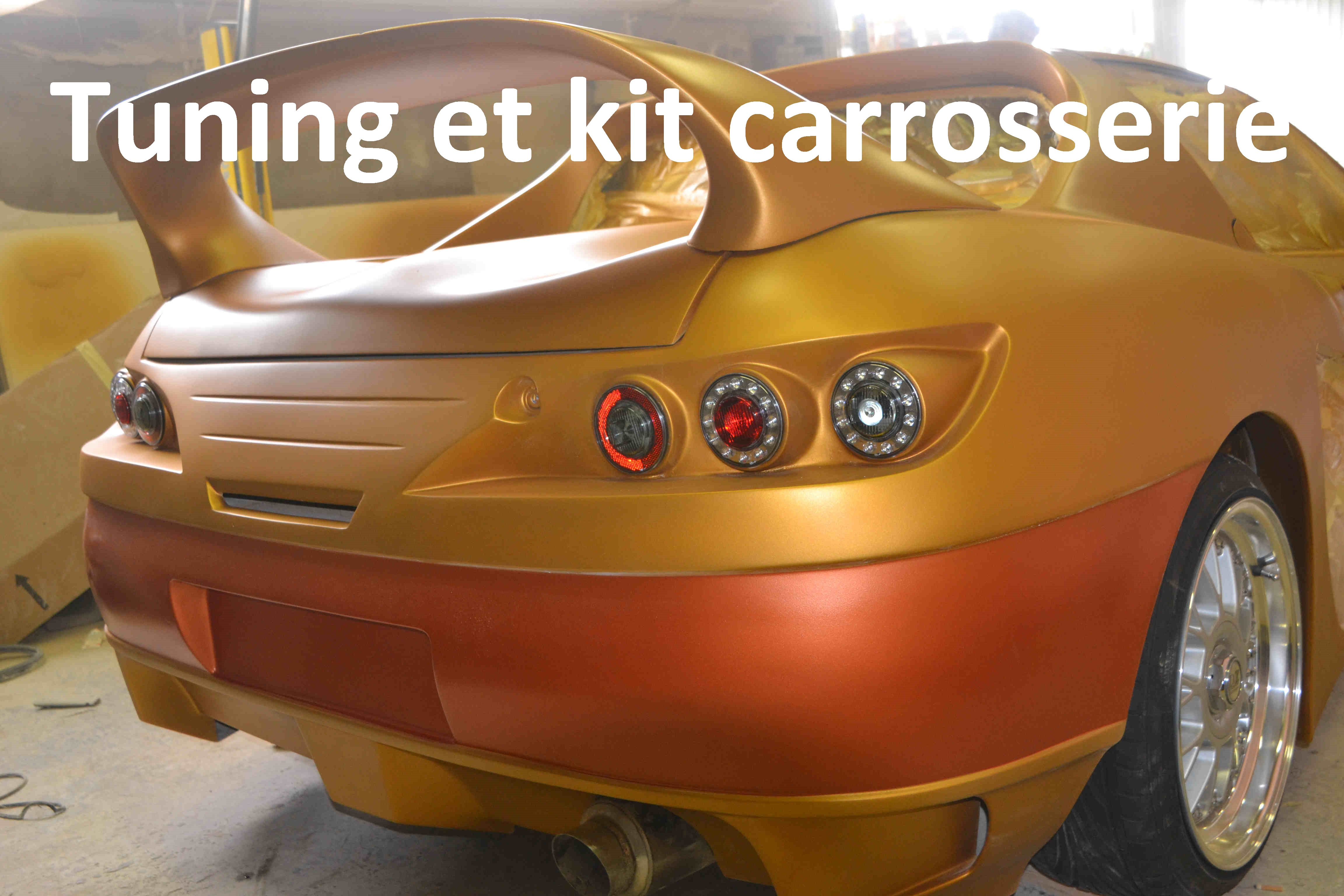 afbeelding van een tuning, Honda CRX Delsol ,CRX wide body, kit car, kit carrosserie, rplique